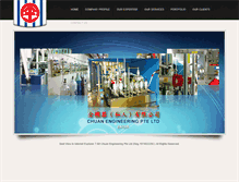 Tablet Screenshot of chuaneng.com